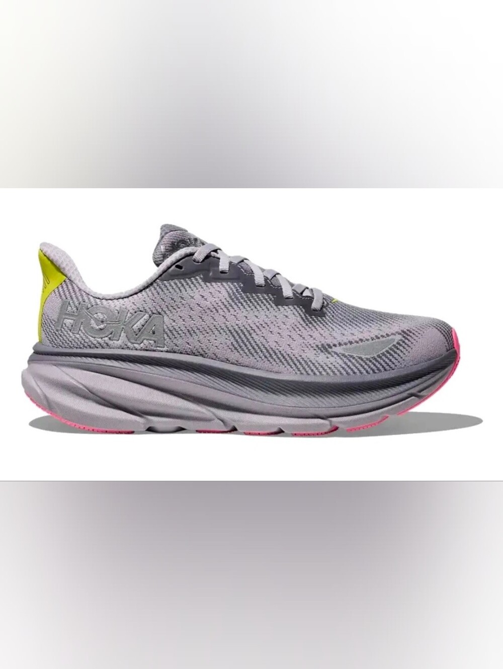 Hoka Clifton 9 GTX Women's Grey Skies/Foggy Grey  Size 7.5B